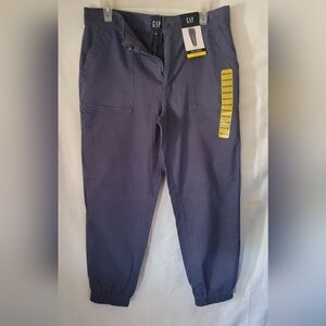 GAP Women Navy Cargo Jogger Pants (111)